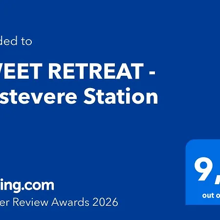 Apartamento Sweet Retreat - Trastevere Station Roma